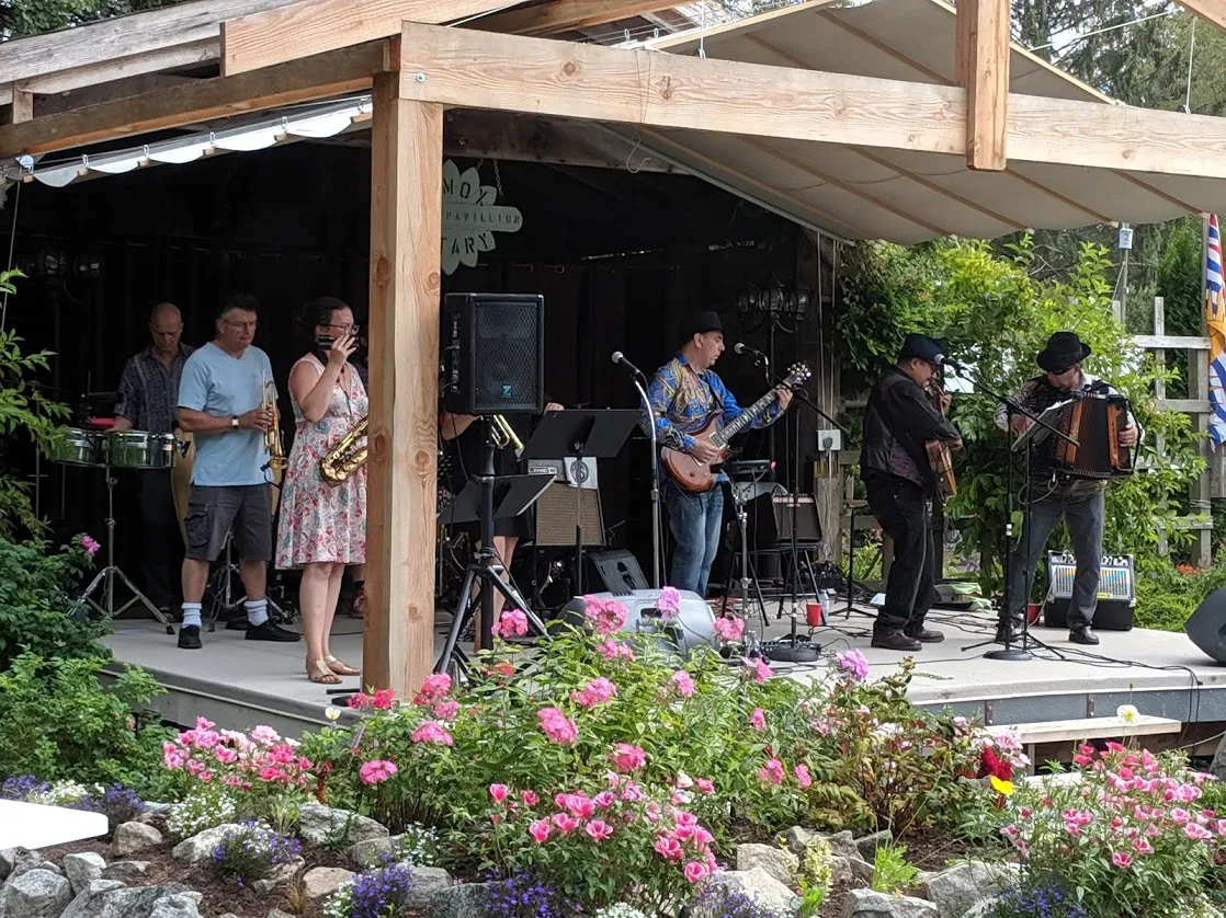 Jazz event on the stage